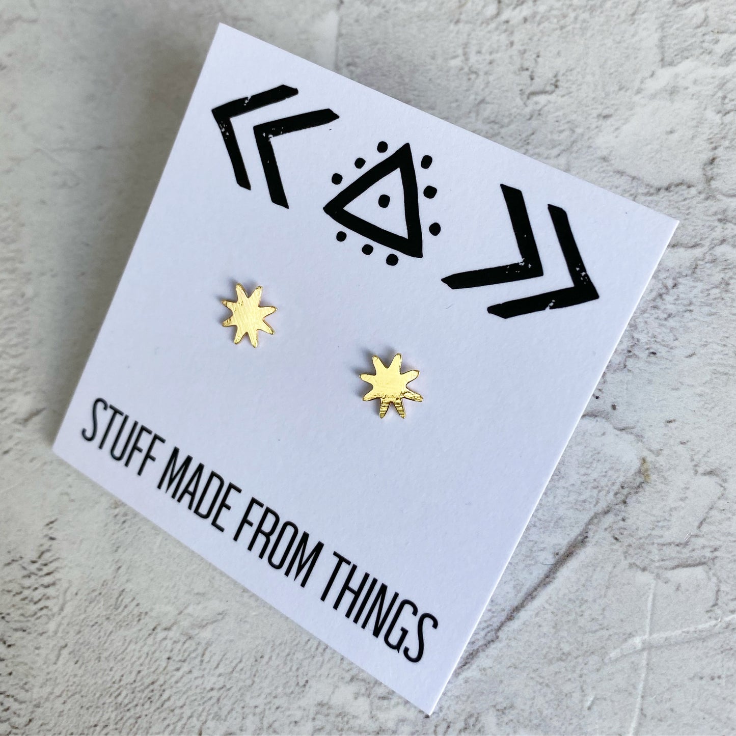 Sun Star Brass Studs
