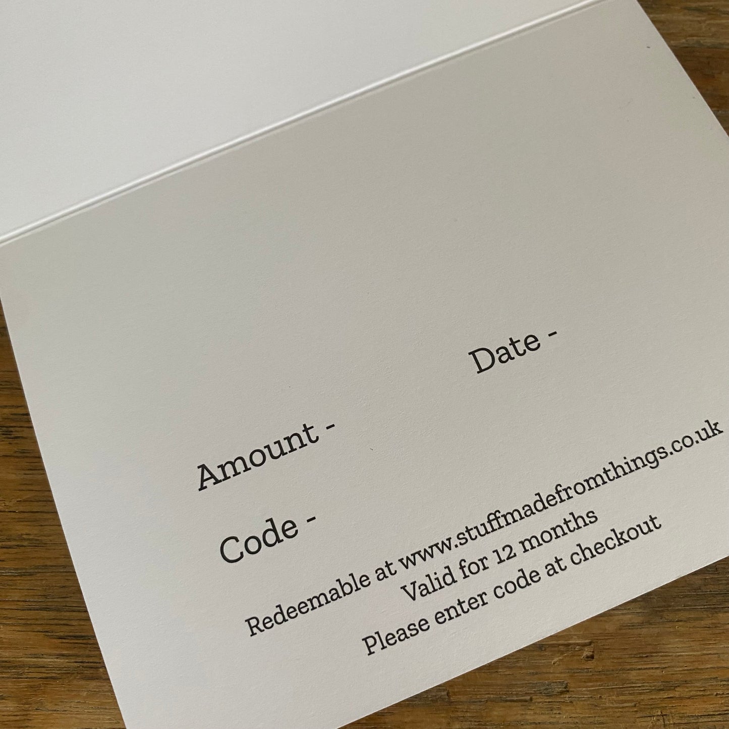 Gift Voucher