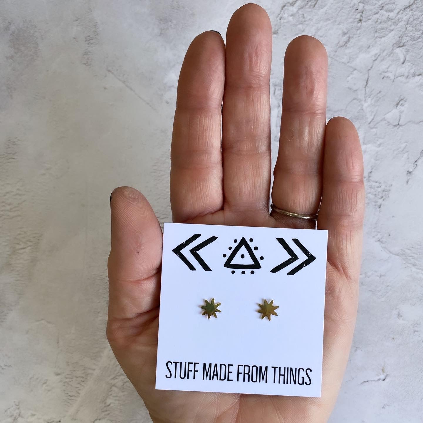 Sun Star Brass Studs