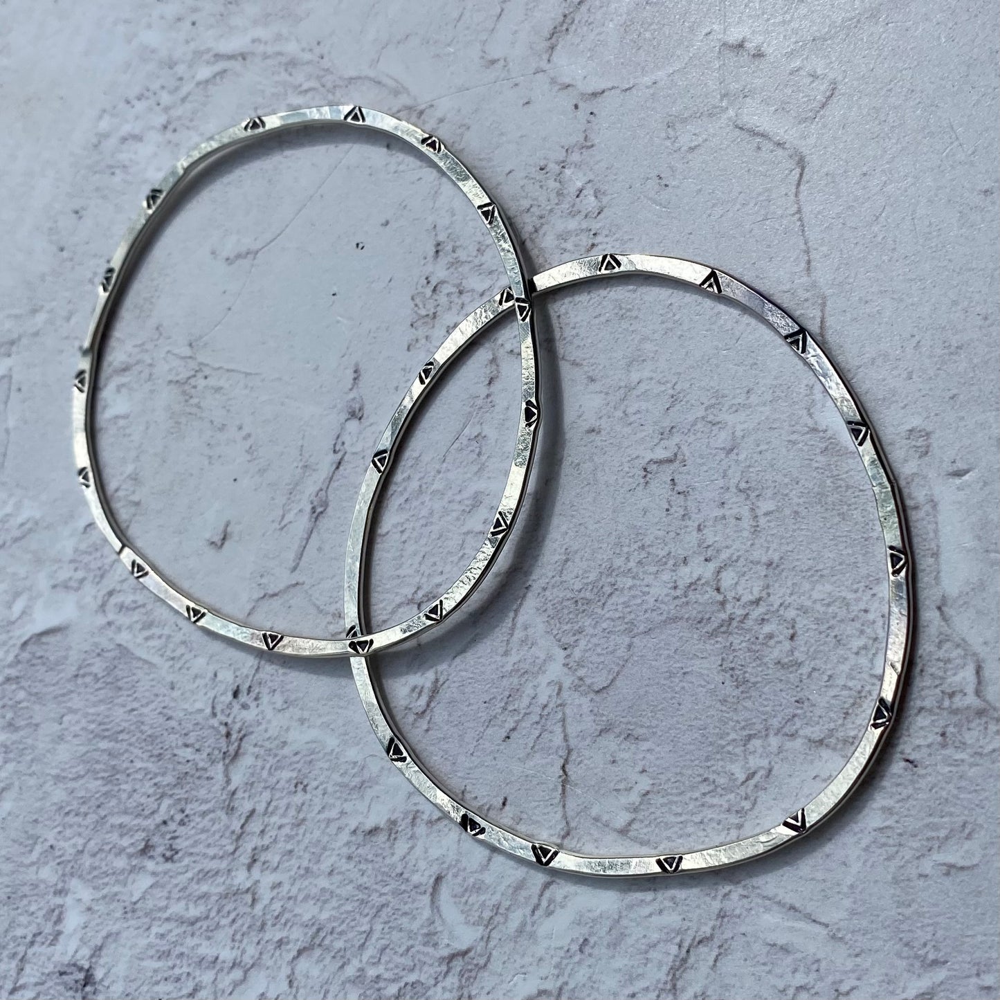 GWARI Recycled Sterling Silver Bangle