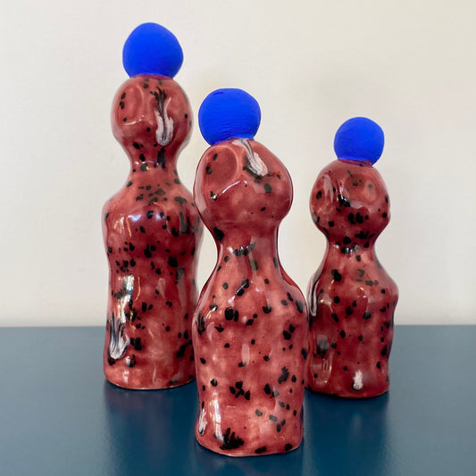 Ceramic Altar Women - Cherry Blue