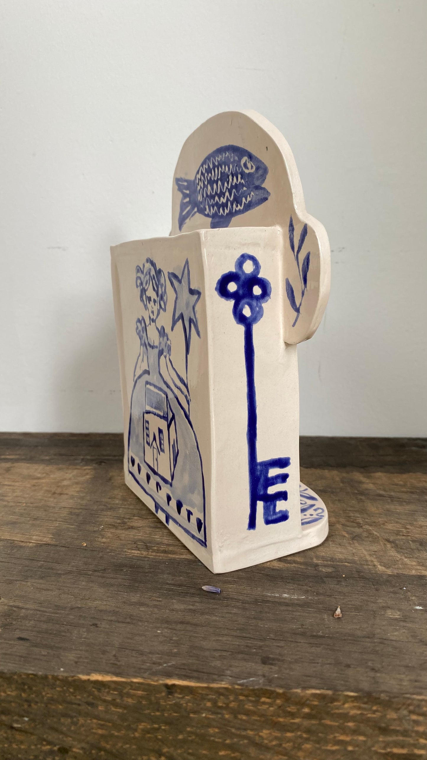 Little Altar - Temple - Ceramic Art - Object - Sun & Fountain
