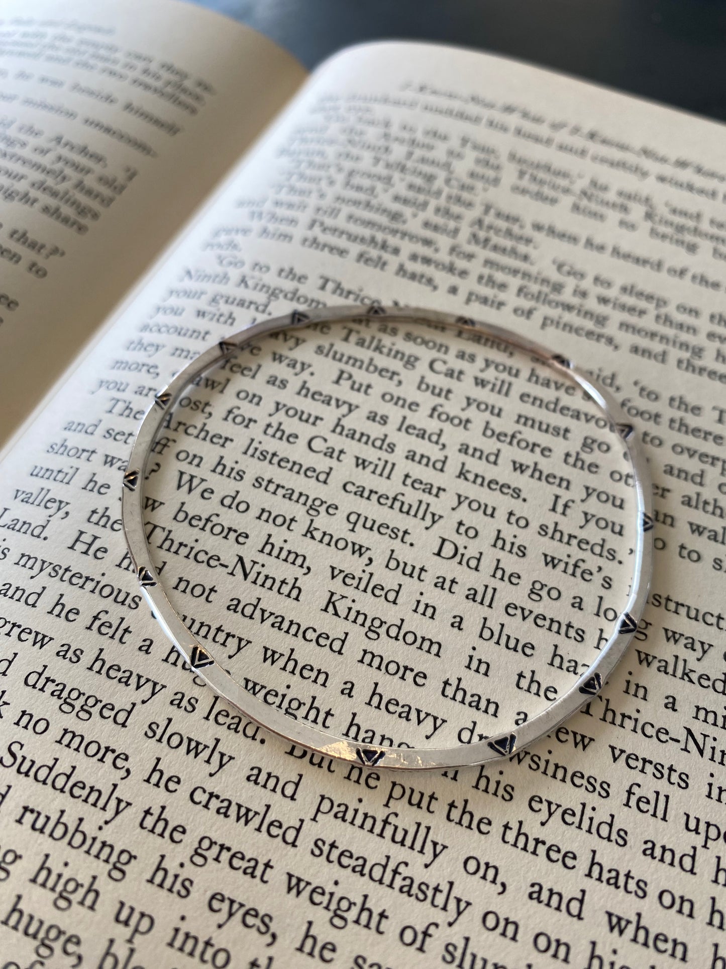 GWARI Recycled Sterling Silver Bangle
