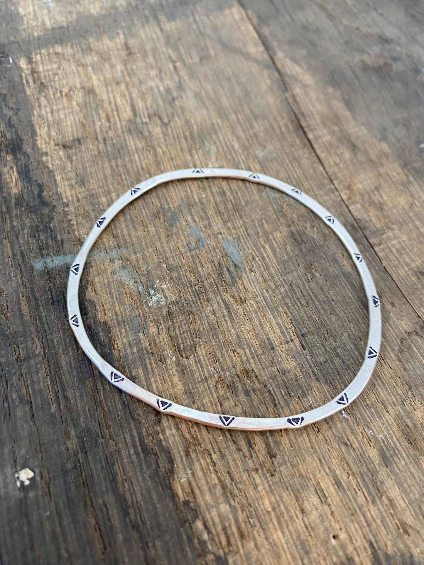 GWARI Recycled Sterling Silver Bangle