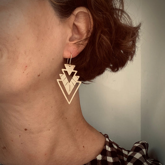 NOUVEAU Geometric Earrings