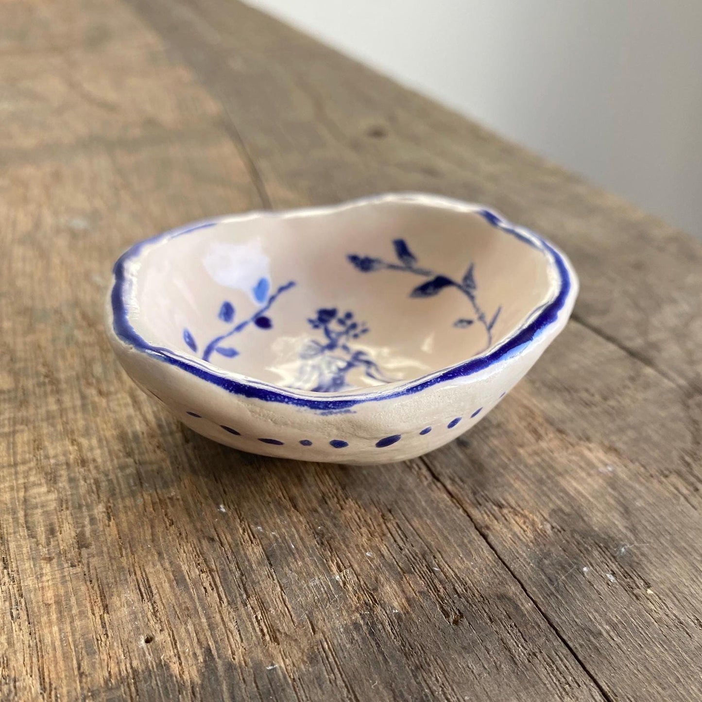 Ceramic Trinket Dish - Decorative Bowl - Ring Dish -  Lady - Figure