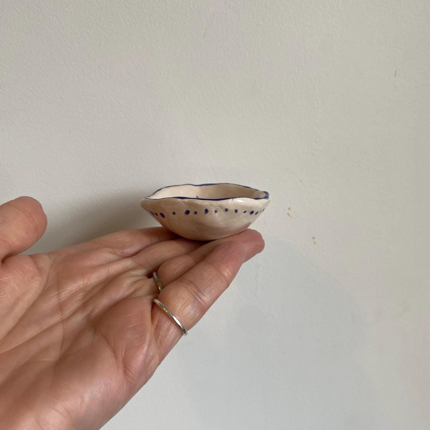 Ceramic Trinket Dish - Decorative Bowl - Ring Dish -  Lady - Figure
