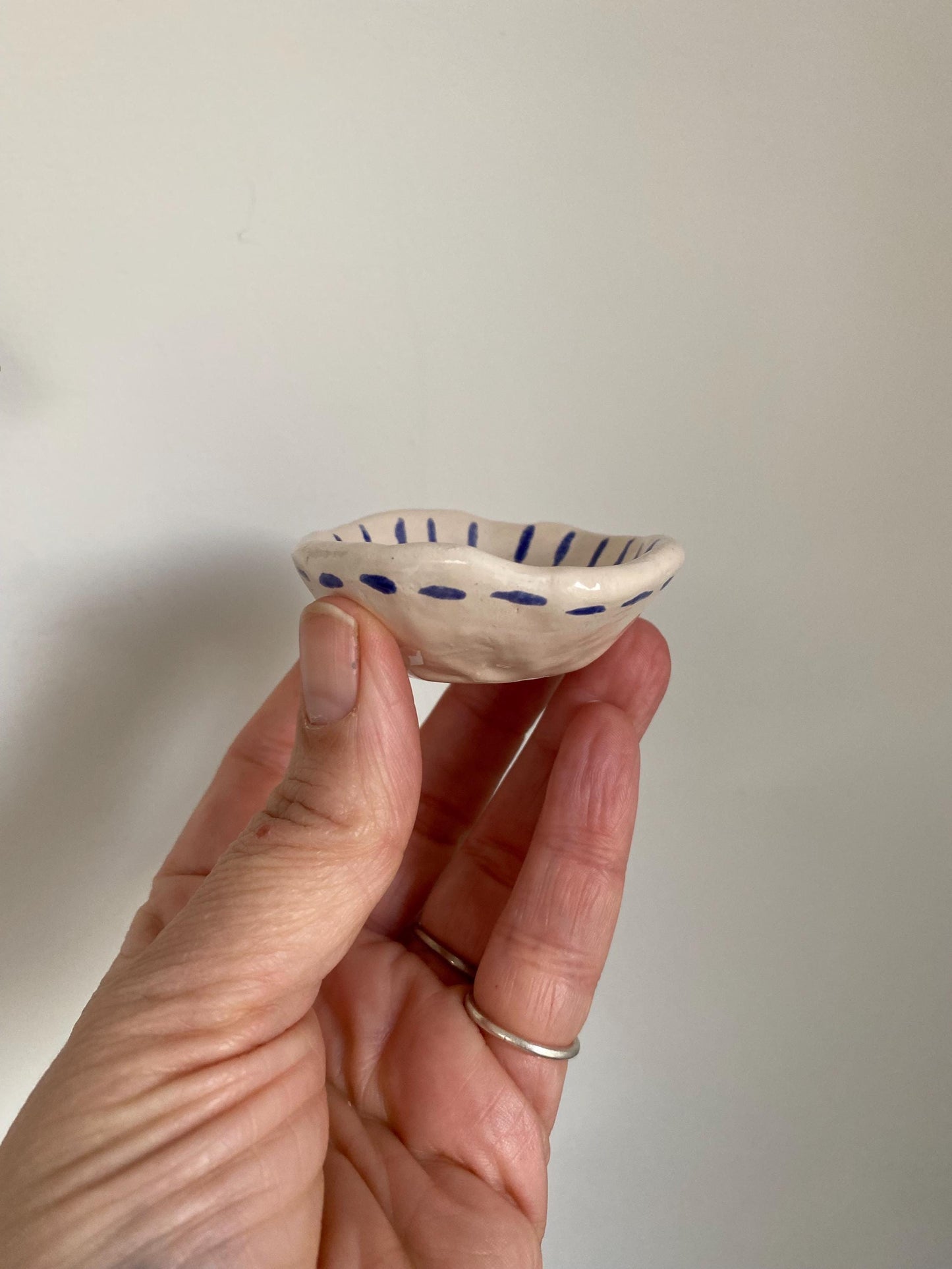 Ceramic Trinket Dish - Decorative Bowl - Ring Dish -  Sun - Sun Burst