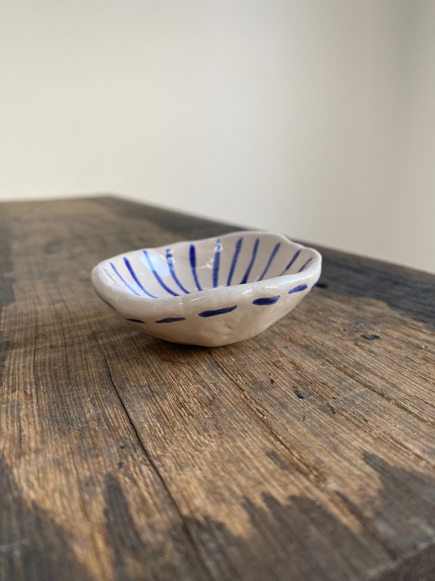 Ceramic Trinket Dish - Decorative Bowl - Ring Dish -  Sun - Sun Burst