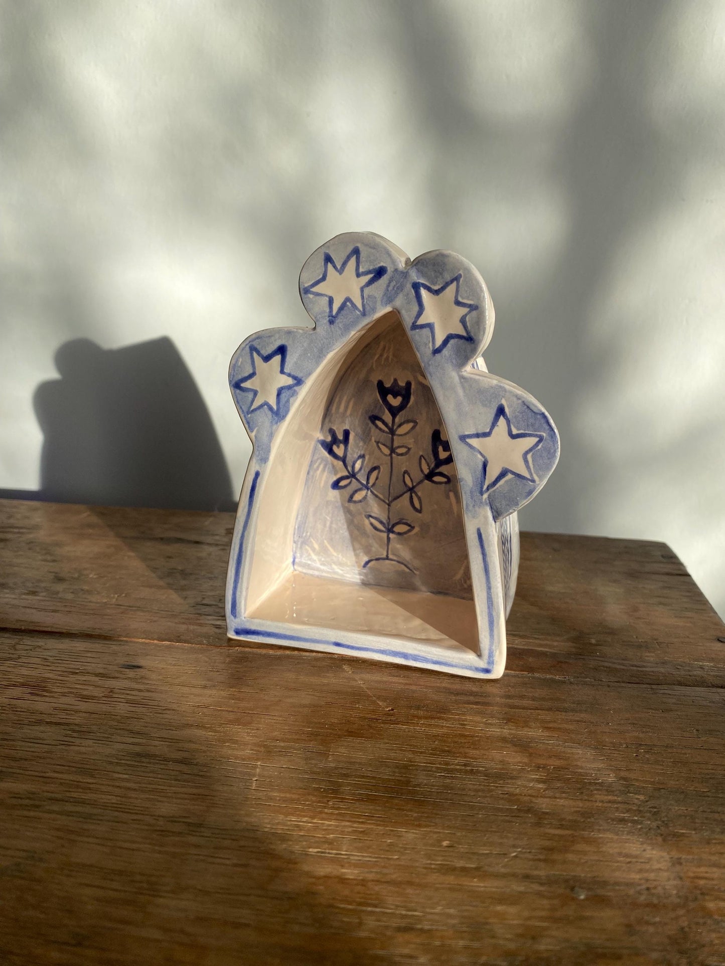 Little Altar - Temple - Ceramic Art - Object - Delft Inspired