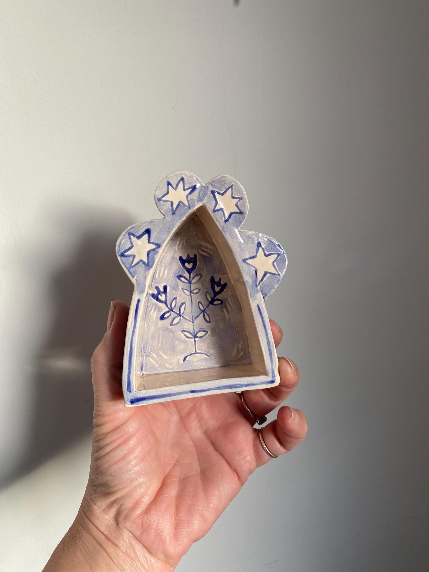 Little Altar - Temple - Ceramic Art - Object - Delft Inspired
