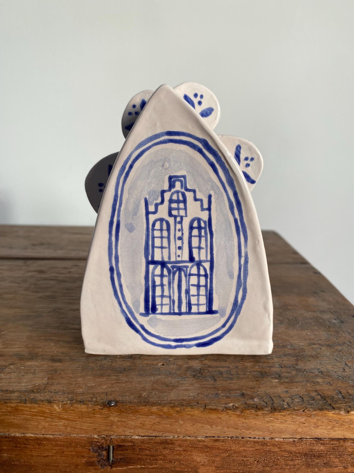 Little Altar - Temple - Ceramic Art - Object - Delft Inspired